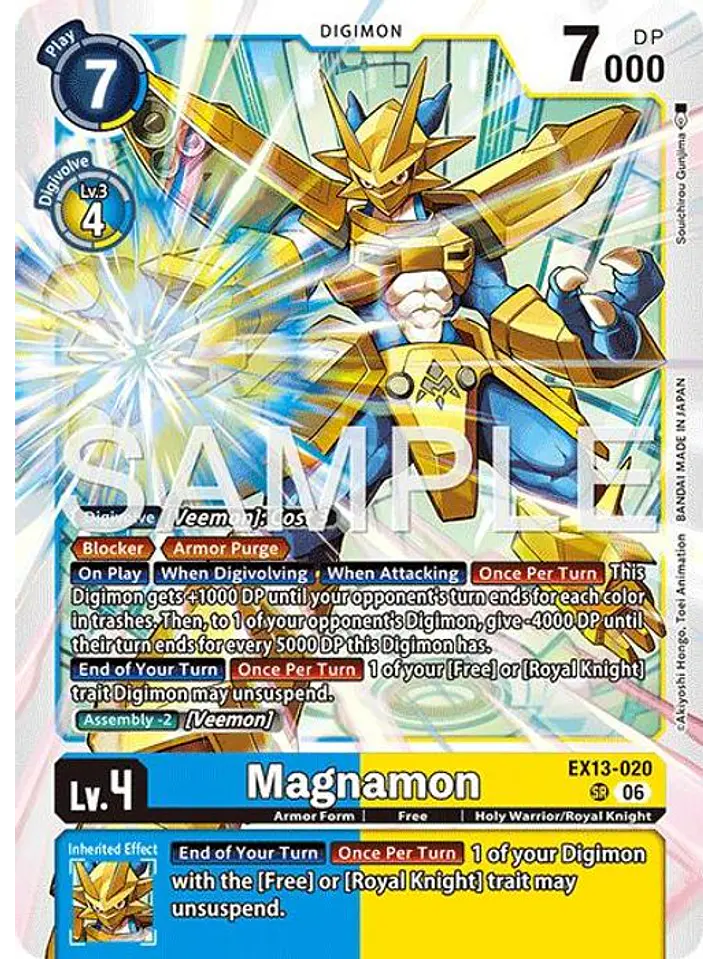 EX13-020 SR Magnamon 1