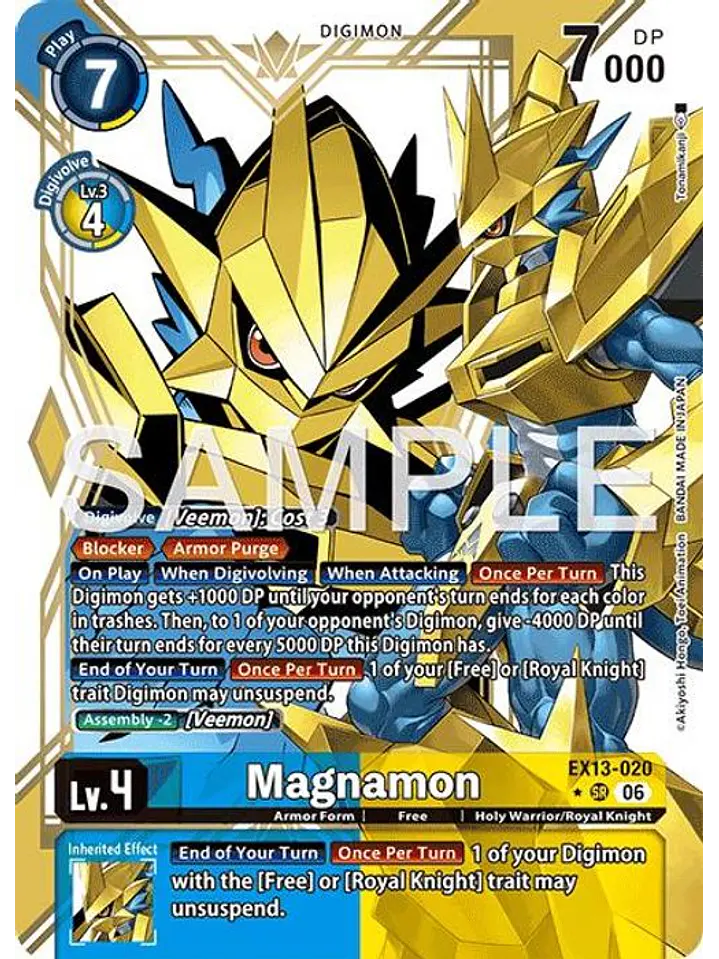 EX13-020 (Alternate Art) Magnamon 1