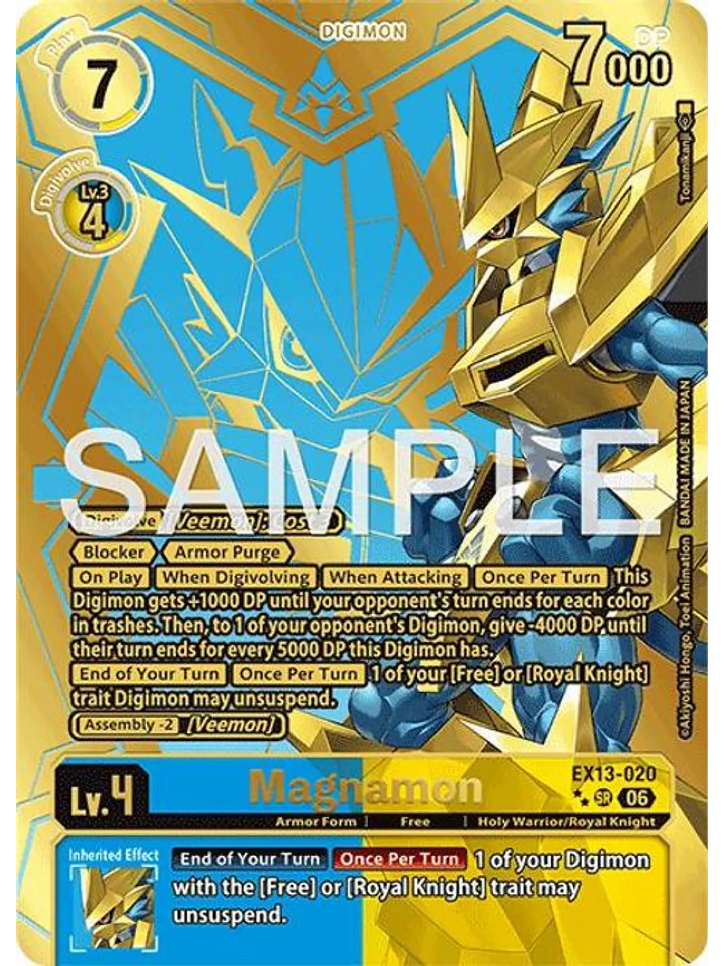 EX13-020 (Rare Pull) Magnamon 1
