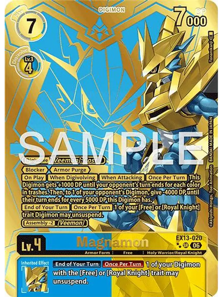 EX13-020 (Rare Pull) Magnamon 1