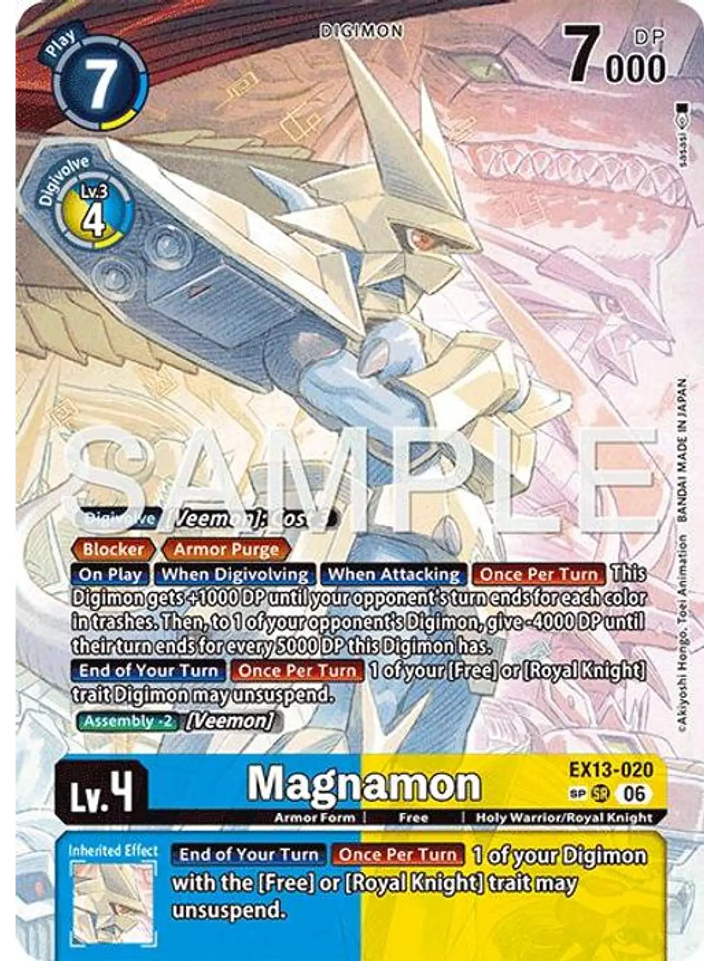 EX13-020 (Special Rare) Magnamon 1