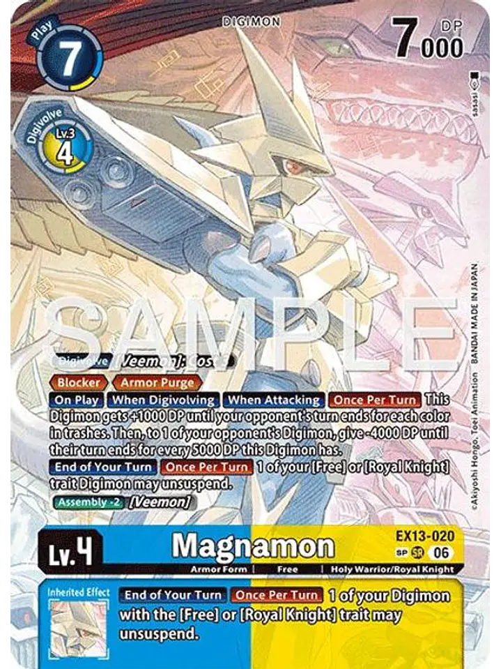 EX13-020 (Special Rare) Magnamon 1
