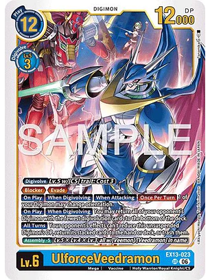 EX13-023 UR UlforceVeedramon