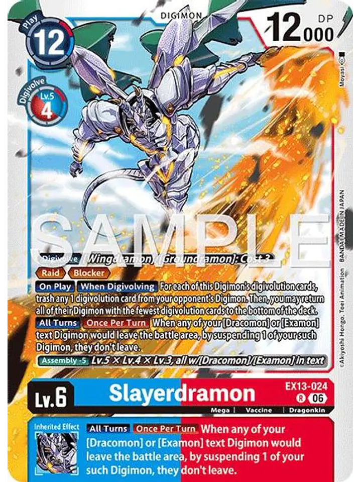 EX13-024 R Slayerdramon 1