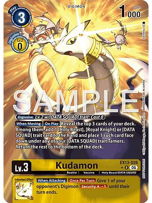 EX13-026 (Alternate Art) Kudamon
