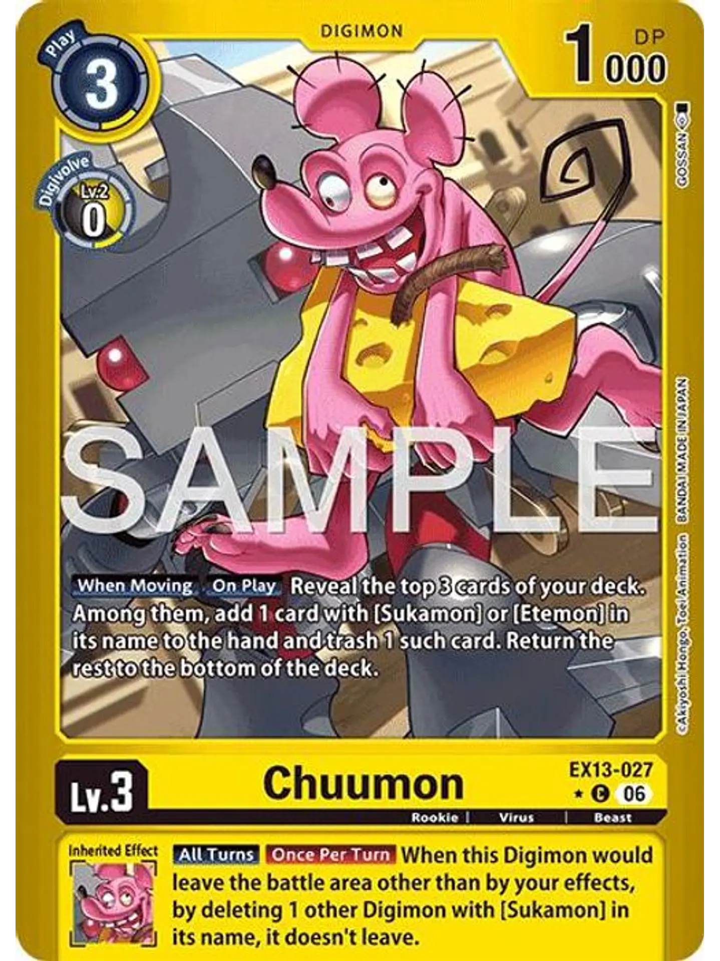 EX13-027 (Limited Foil) Chuumon 1