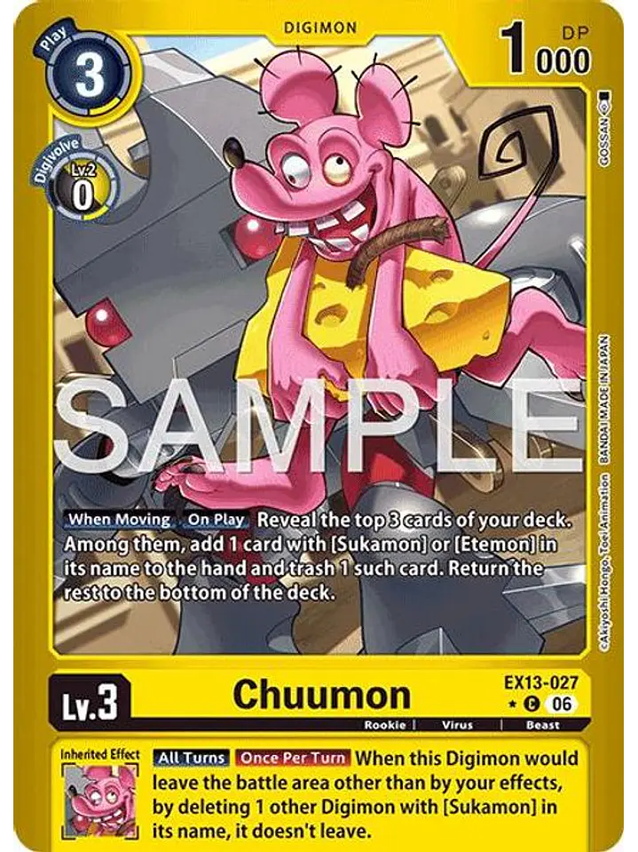 EX13-027 (Limited Foil) Chuumon 1