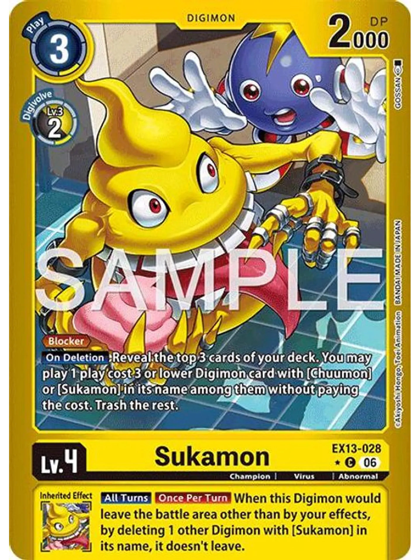 EX13-028 (Limited Foil) Sukamon 1