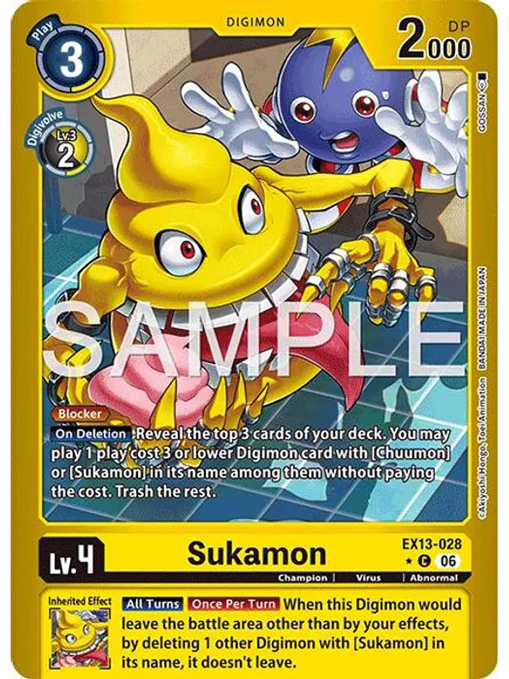 EX13-028 (Limited Foil) Sukamon 1