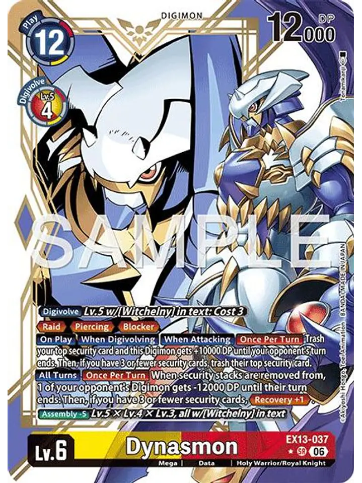 EX13-037 (Alternate Art) Dynasmon 1