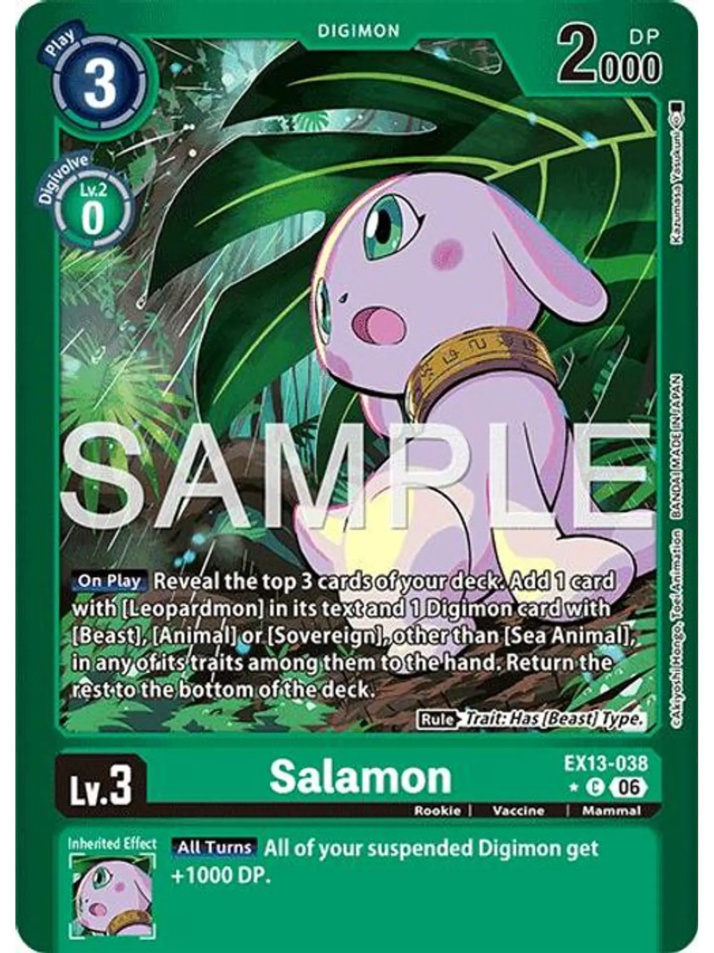 EX13-038 (Limited Foil) Salamon 1