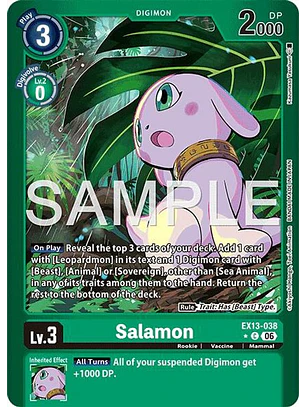 EX13-038 (Limited Foil) Salamon