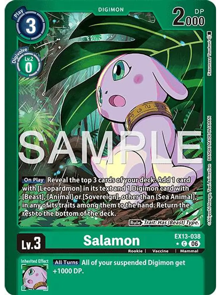 EX13-038 (Limited Foil) Salamon 1