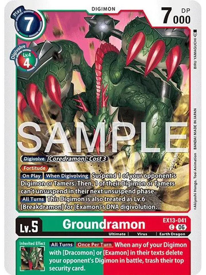 EX13-041 C Groundramon 1