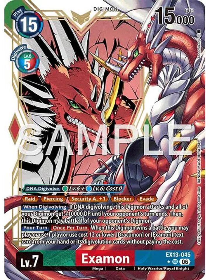 EX13-045 (Alternate Art) Examon 1