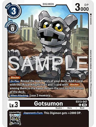 EX13-047 C Gotsumon