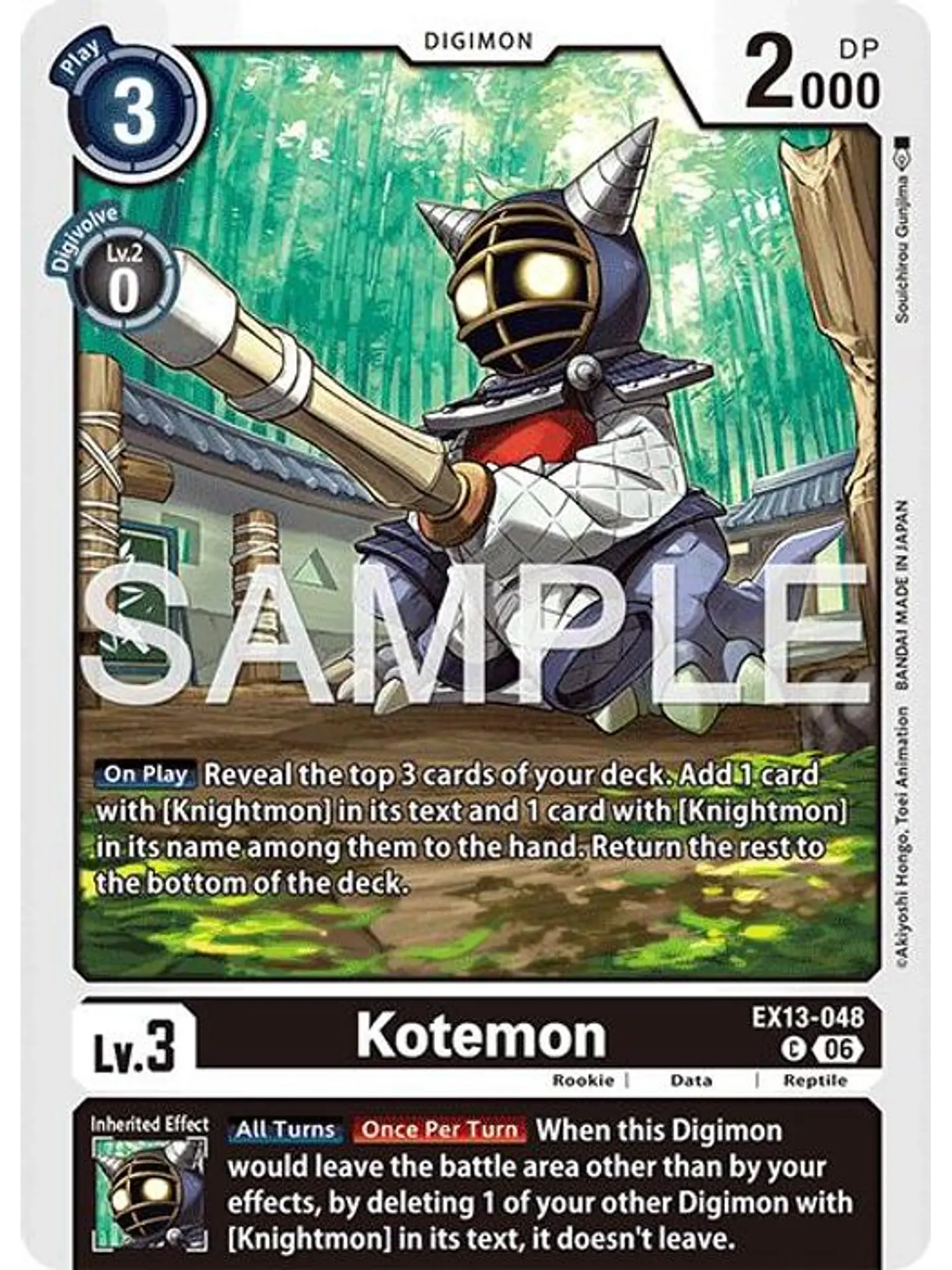 EX13-048 C Kotemon 1