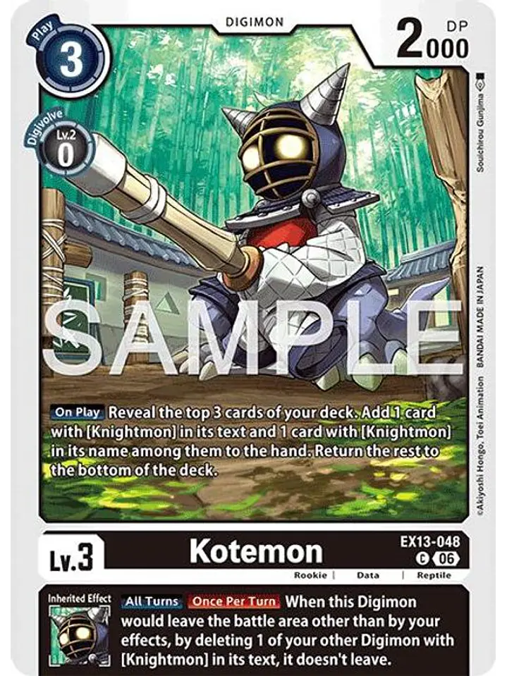 EX13-048 C Kotemon 1