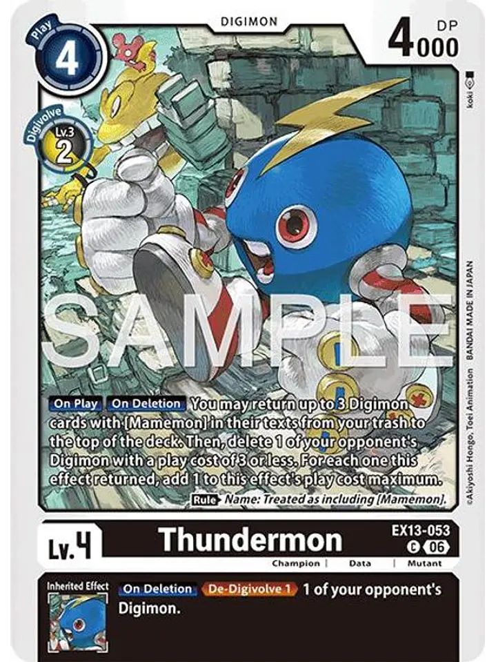EX13-053 C Thundermon 1