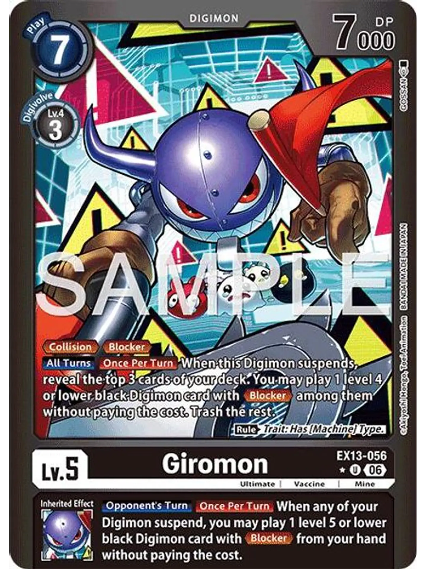 EX13-056 (Limited Foil) Giromon 1