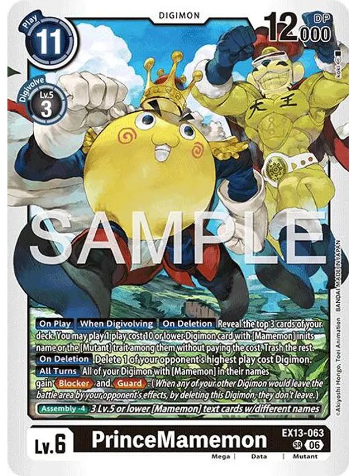 EX13-063 SR PrinceMamemon 1