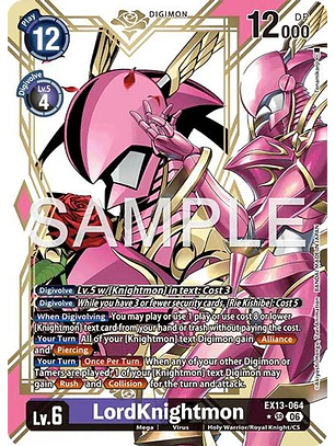 EX13-064 (Alternate Art) LordKnightmon