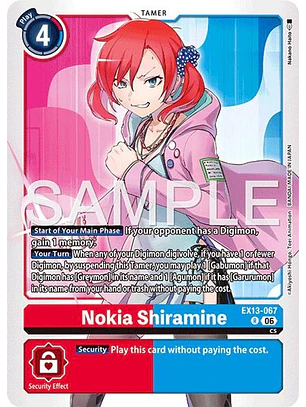 EX13-067 R Nokia Shiramine