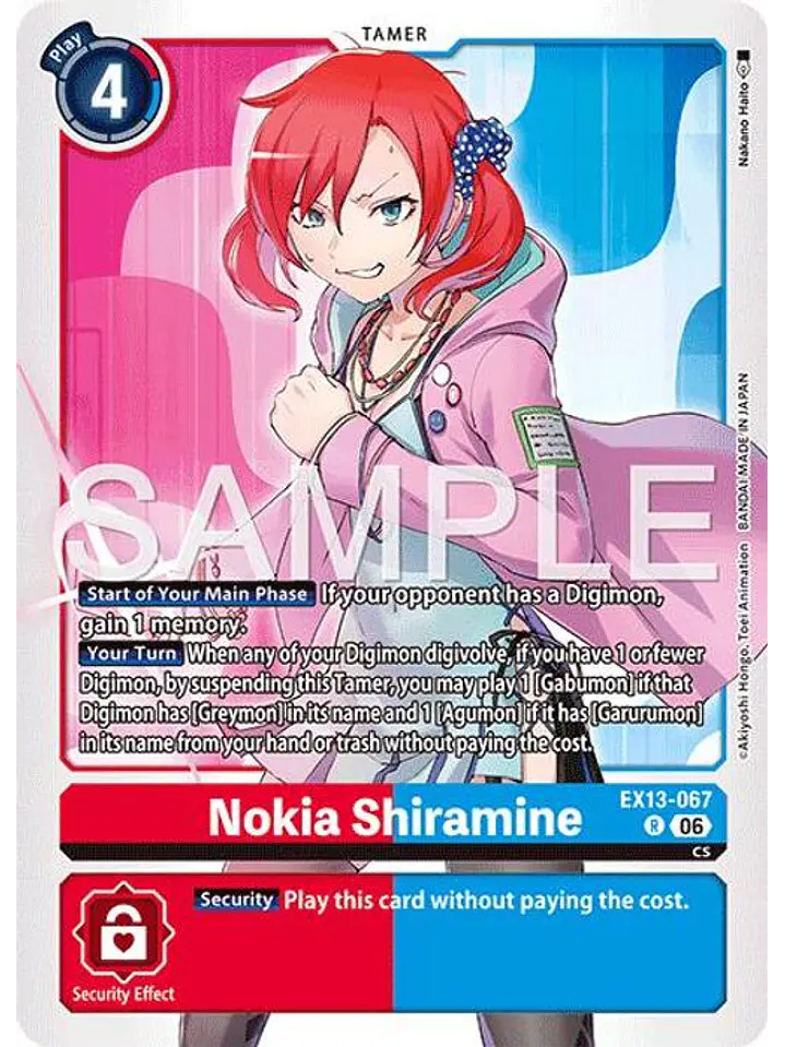 EX13-067 R Nokia Shiramine 1