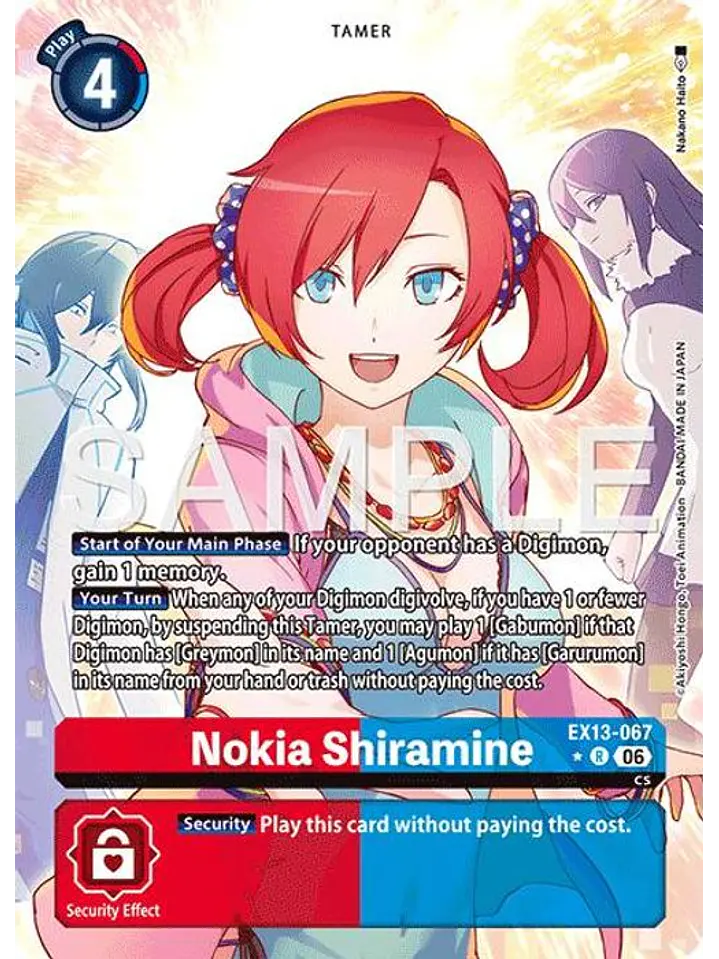 EX13-067 (Alternate Art) Nokia Shiramine 1