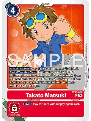 EX13-068 U Takato Matsuki