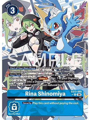 EX13-069 (Alternate Art) Rina Shinomiya