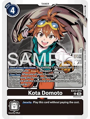 EX13-072 U Kota Domoto