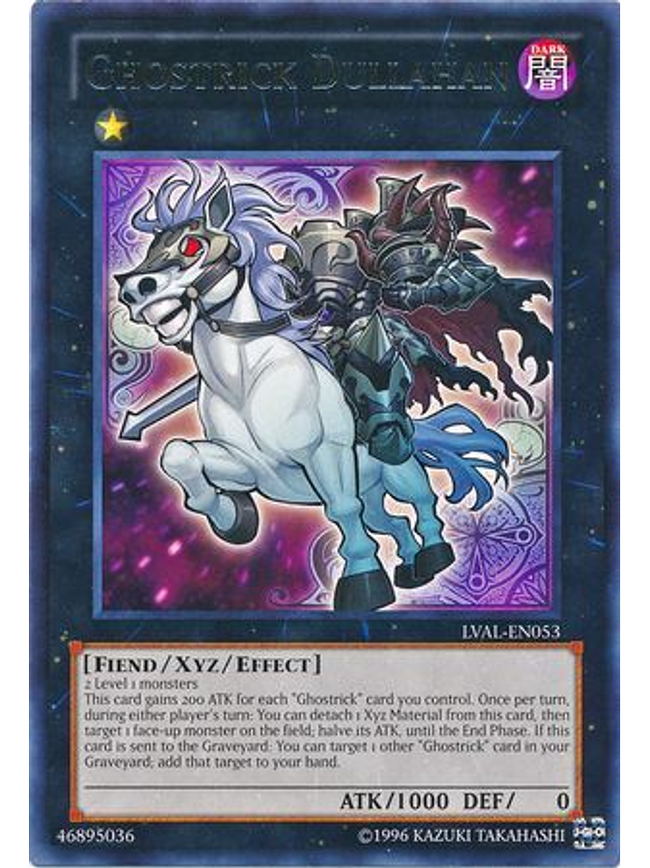 Ghostrick Dullahan - LVAL-EN053 - Rare Unlimited 1