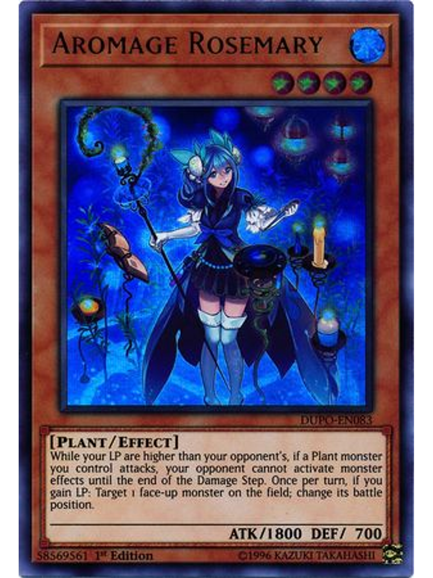 Aromage Rosemary - DUPO-EN083 - Ultra Rare 1st Edition 1