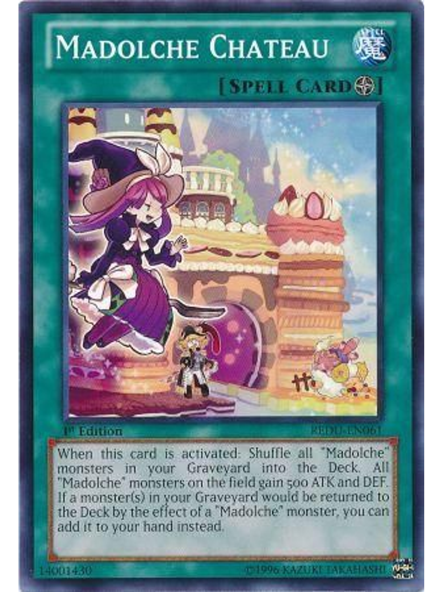 Madolche Chateau - REDU-EN061 - Common 1st Edition 1