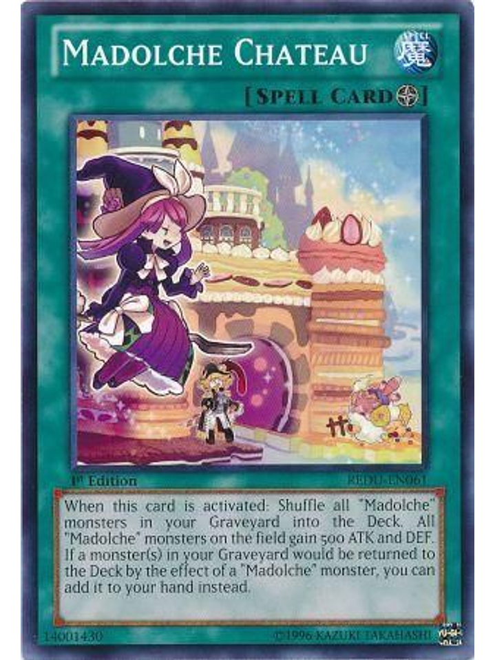 Madolche Chateau - REDU-EN061 - Common 1st Edition 1