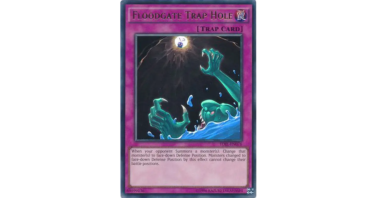 Bài Yugioh Chính Hãng ] Network Trap Hole - FLOD-EN076 - Ultra Rare 1st Edition | Shopee Việt Nam