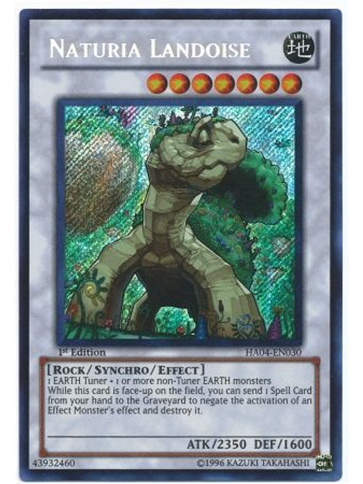 Naturia Landoise - HA04-EN030 - Secret Rare 1st Edition 1