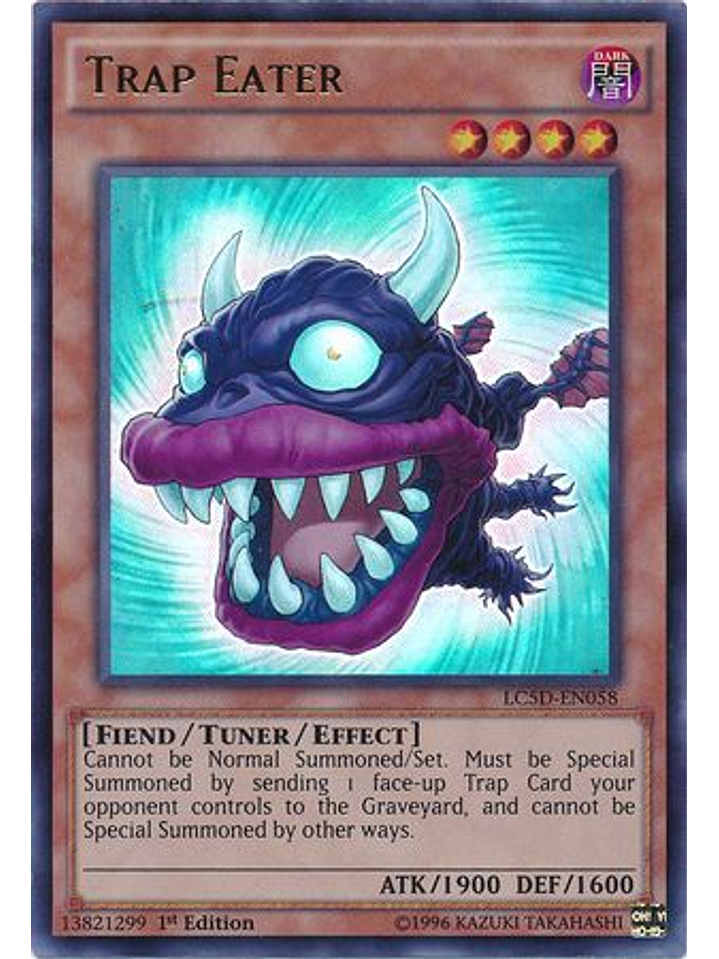 Trap Eater - LC5D-EN058 - Ultra Rare 1st Edition 1