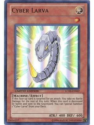 Cyber Larva - LC02-EN007 - Ultra Rare Limited Edition