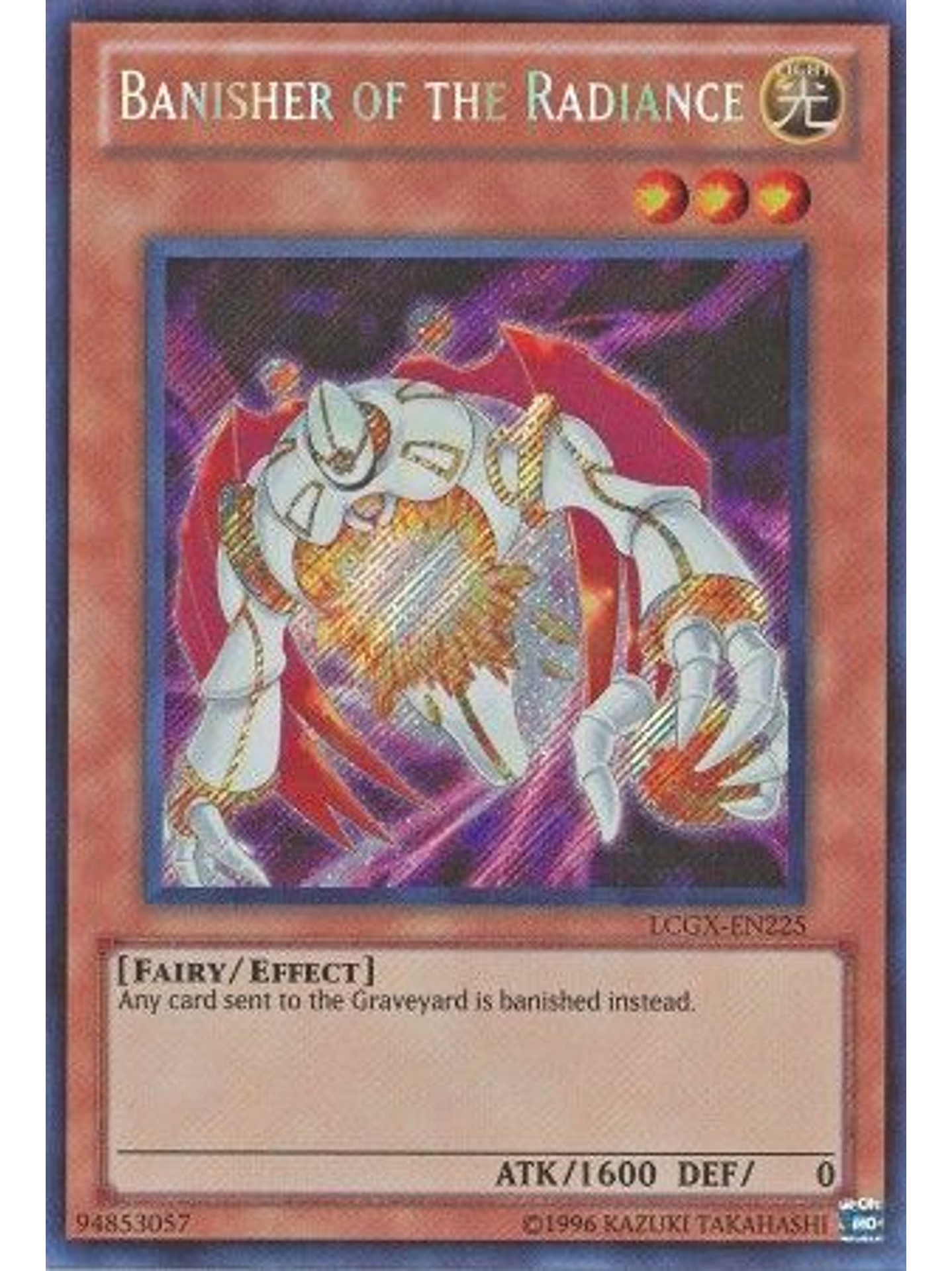 Banisher of the Radiance - LCGX-EN225 - Secret Rare Unlimited 1