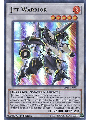 Jet Warrior - SDSE-EN041 - Ultra Rare 1st Edition
