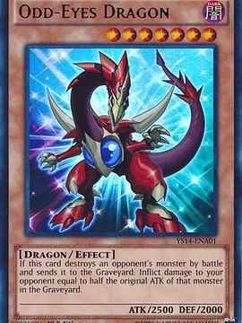 Odd-Eyes Dragon - YS14-ENA01 - Ultra Rare 1st Edition