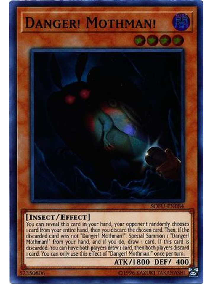 Danger! Mothman! - SOFU-EN084 - Super Rare Unlimited 1