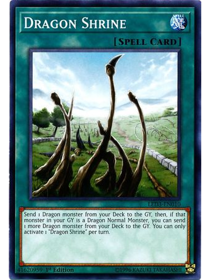 Dragon Shrine - LED3-EN010 - Common 1st Edition 1