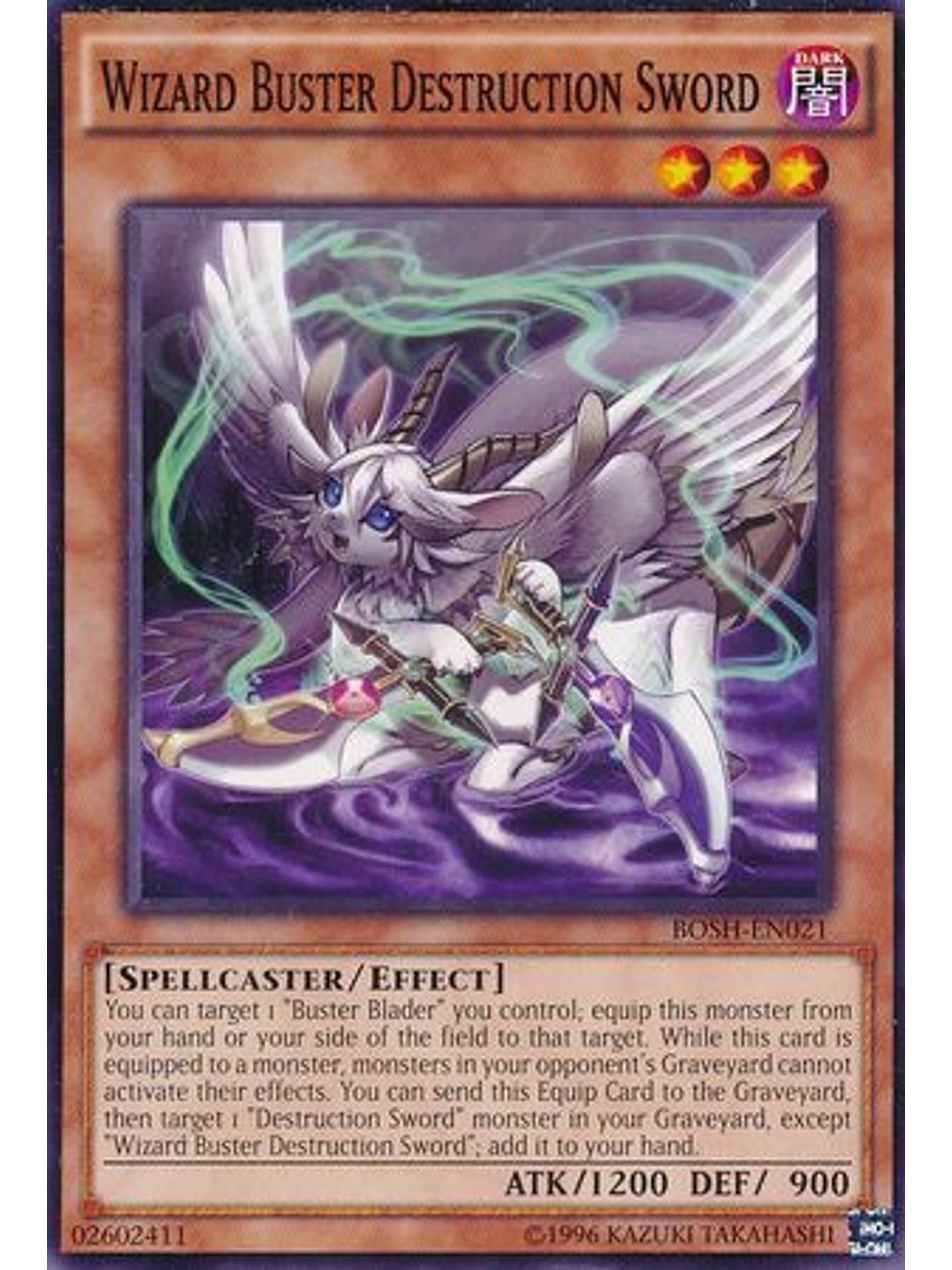 Wizard Buster Destruction Sword - BOSH-EN021 - Common Unlimited 1