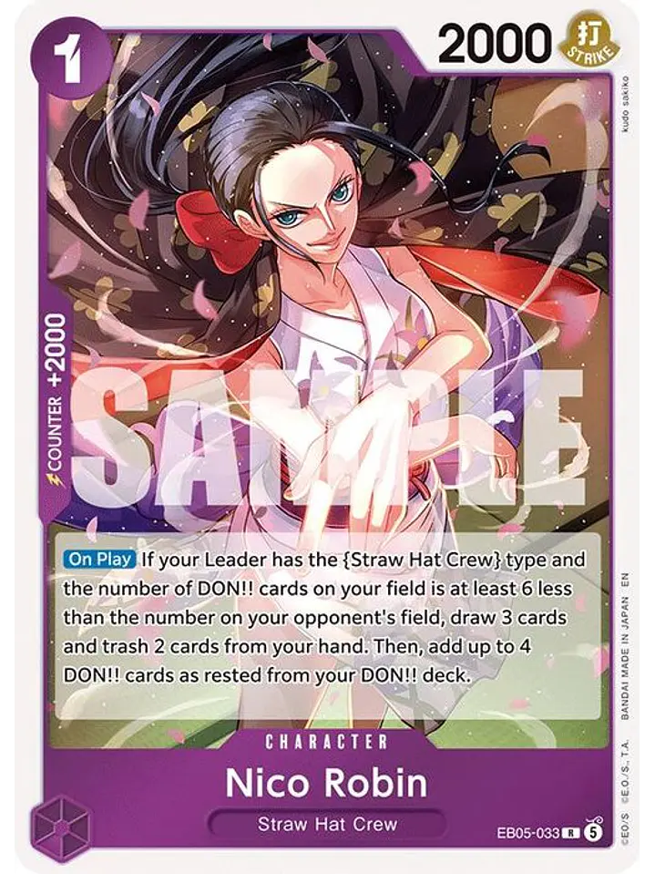 EB05-033 R Nico Robin (033) 1