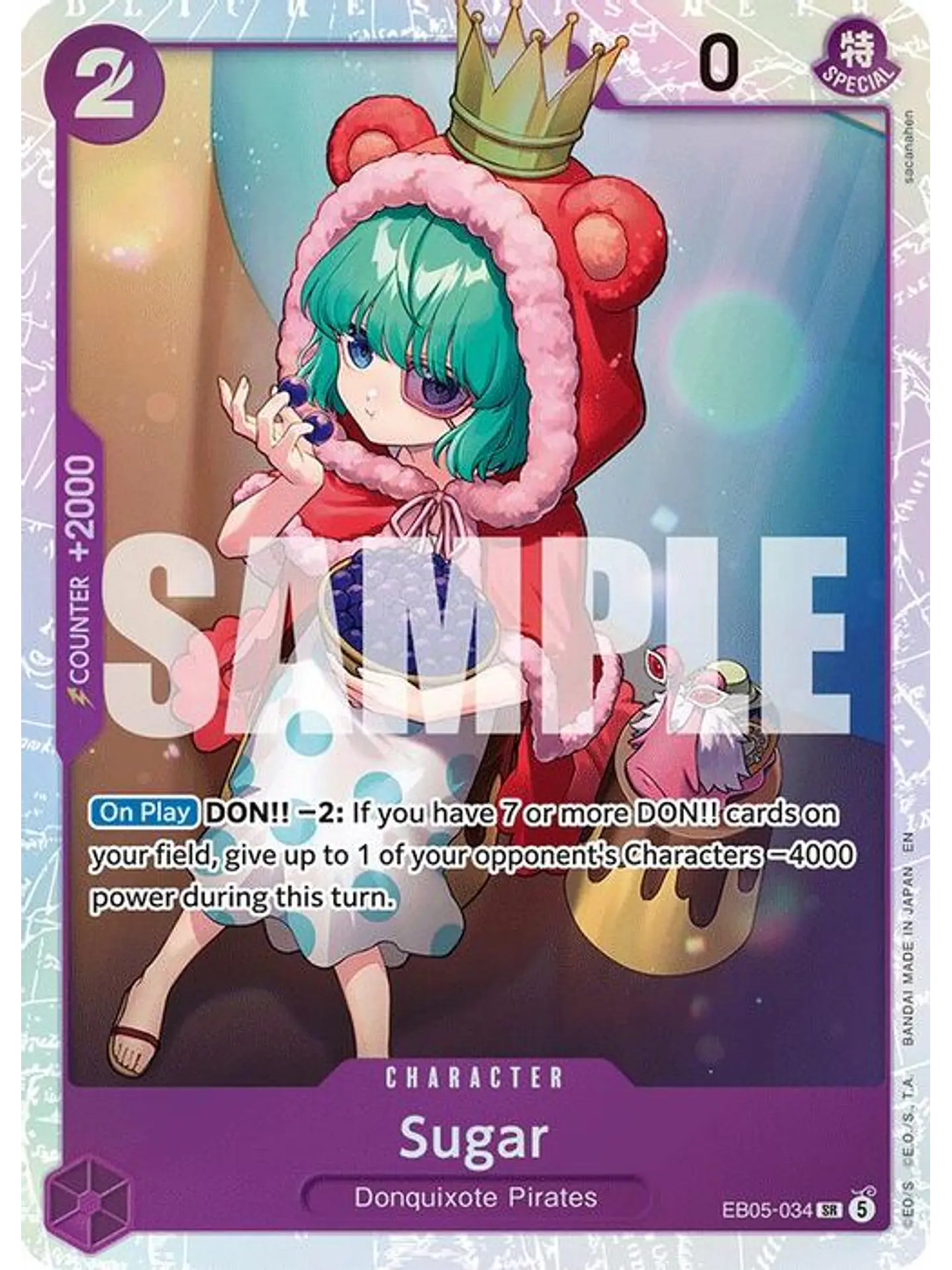 EB05-034 (Alternate Art) Sugar 1