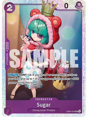 EB05-034 (Alternate Art) Sugar