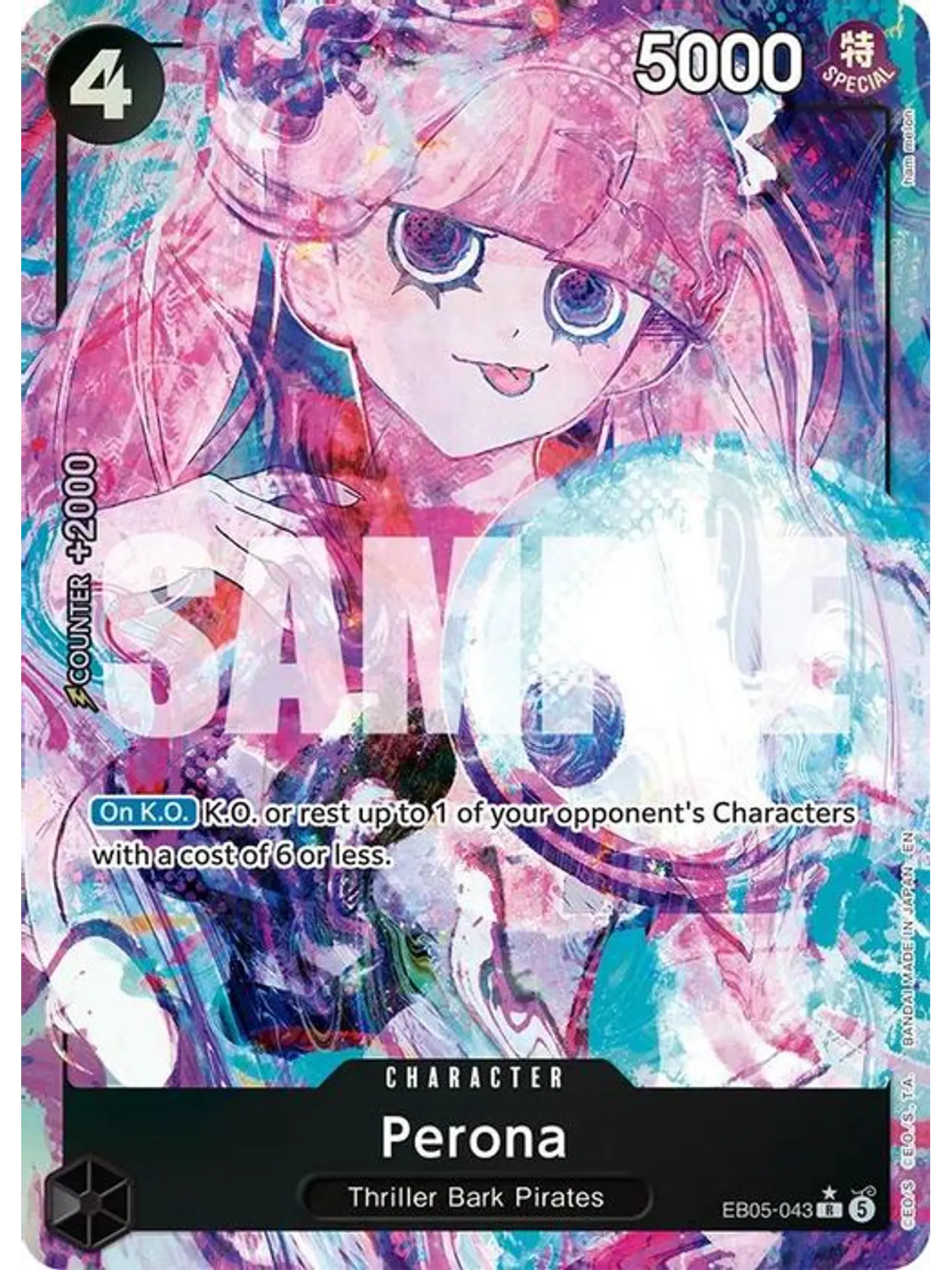 EB05-043 (Alternate Art) Perona 1